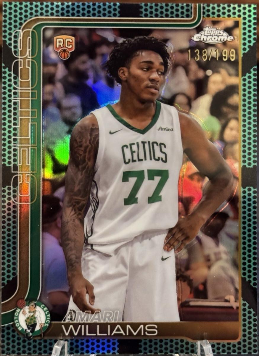 Amari Williams [Aqua Basketball Refractor] #297