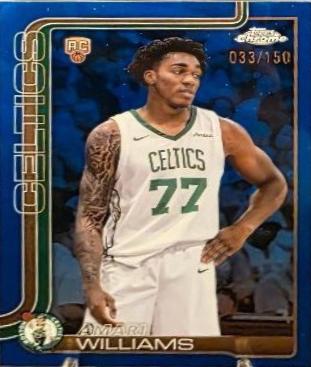 Amari Williams [Blue Basketball Refractor] #297