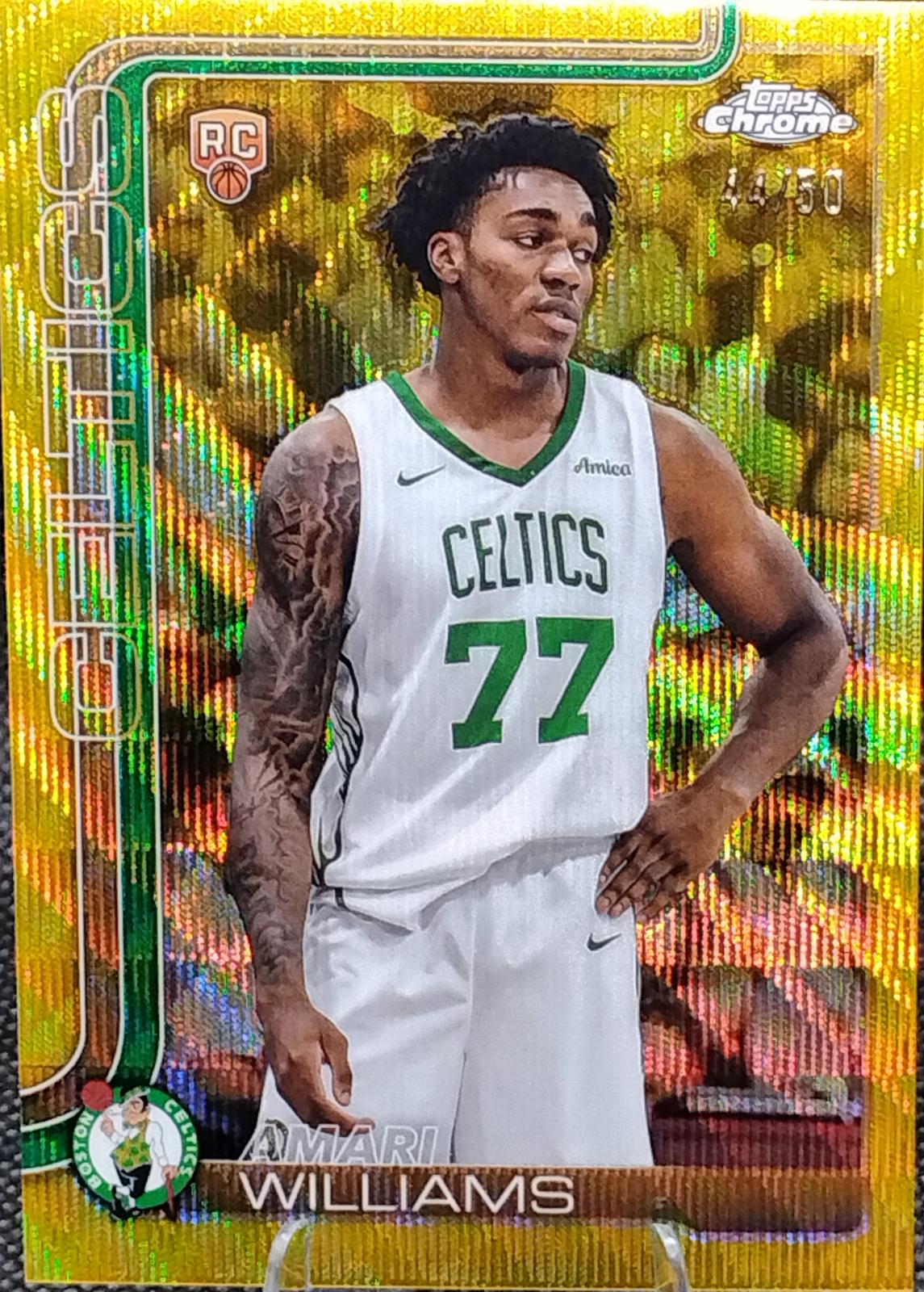 Amari Williams [Gold Wave Refractor] #297
