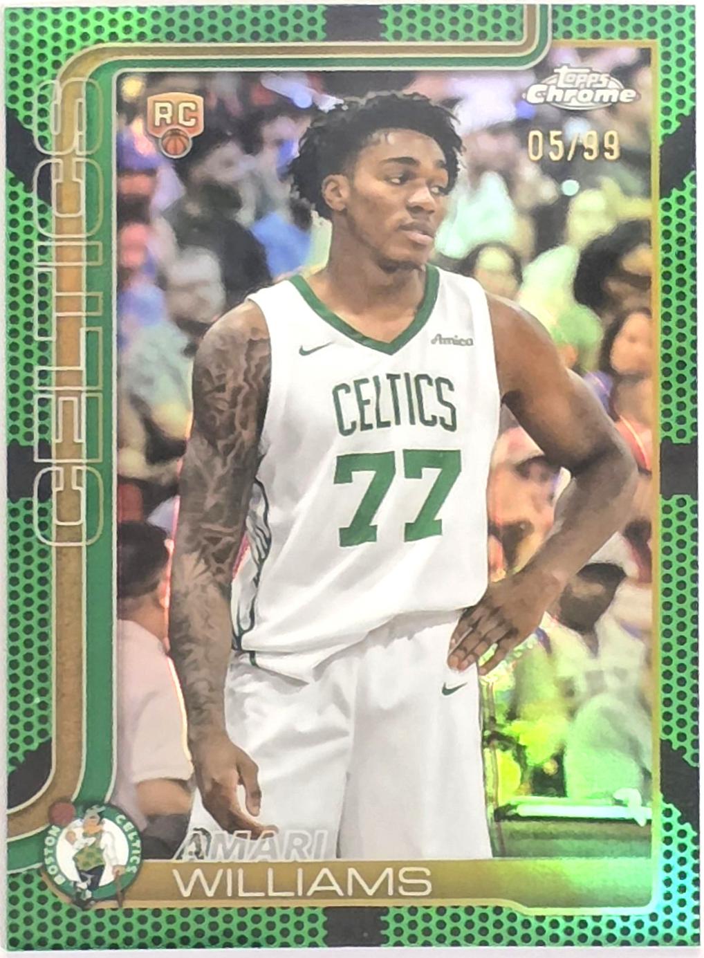 Amari Williams [Green Basketball Refractor] #297