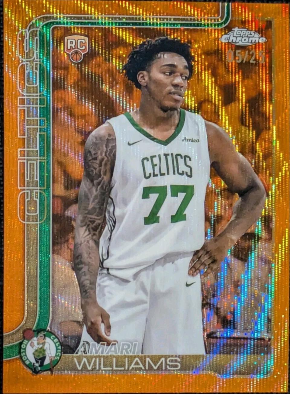 Amari Williams [Orange Wave Refractor] #297