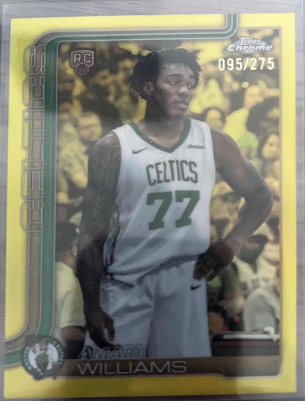 Amari Williams [Yellow Refractor] #297
