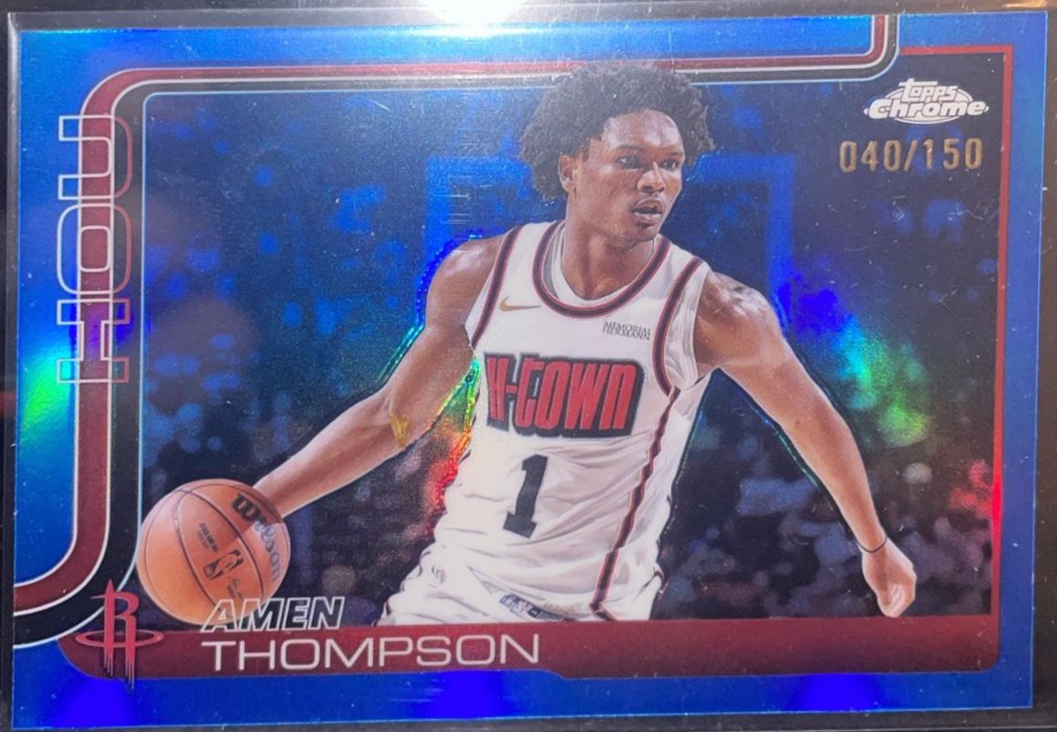 Amen Thompson [Blue Refractor] #17