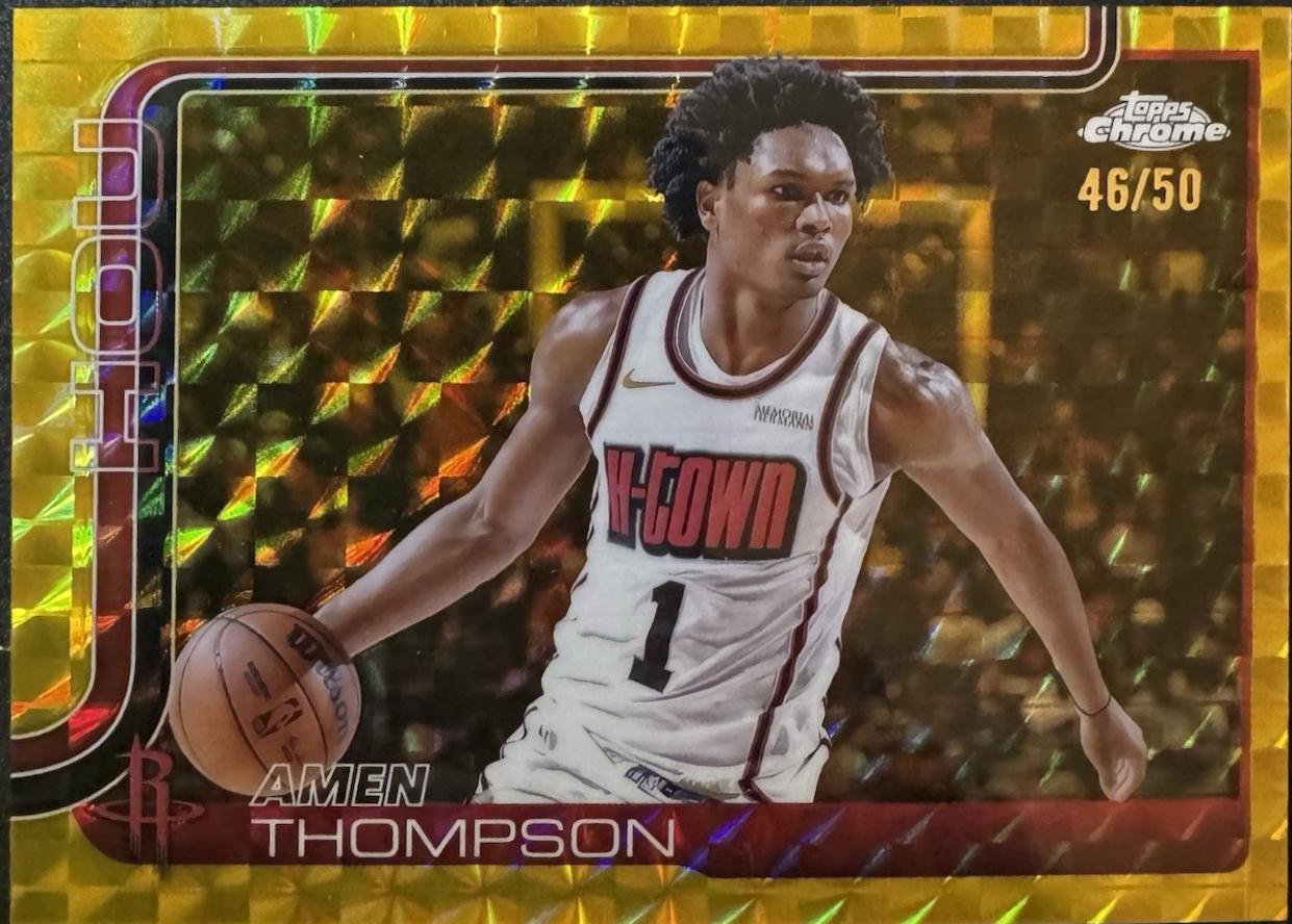 Amen Thompson [Gold Geometric Refractor] #17