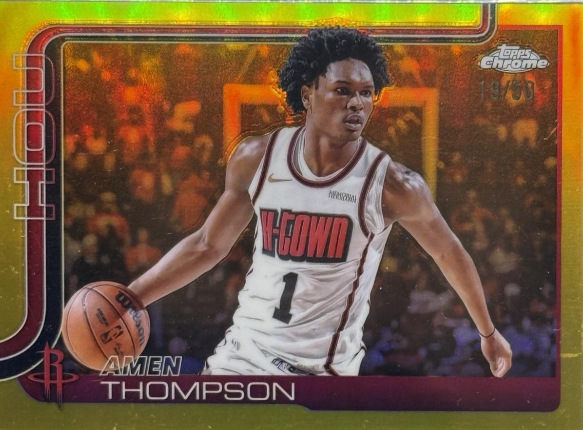 Amen Thompson [Gold Refractor] #17