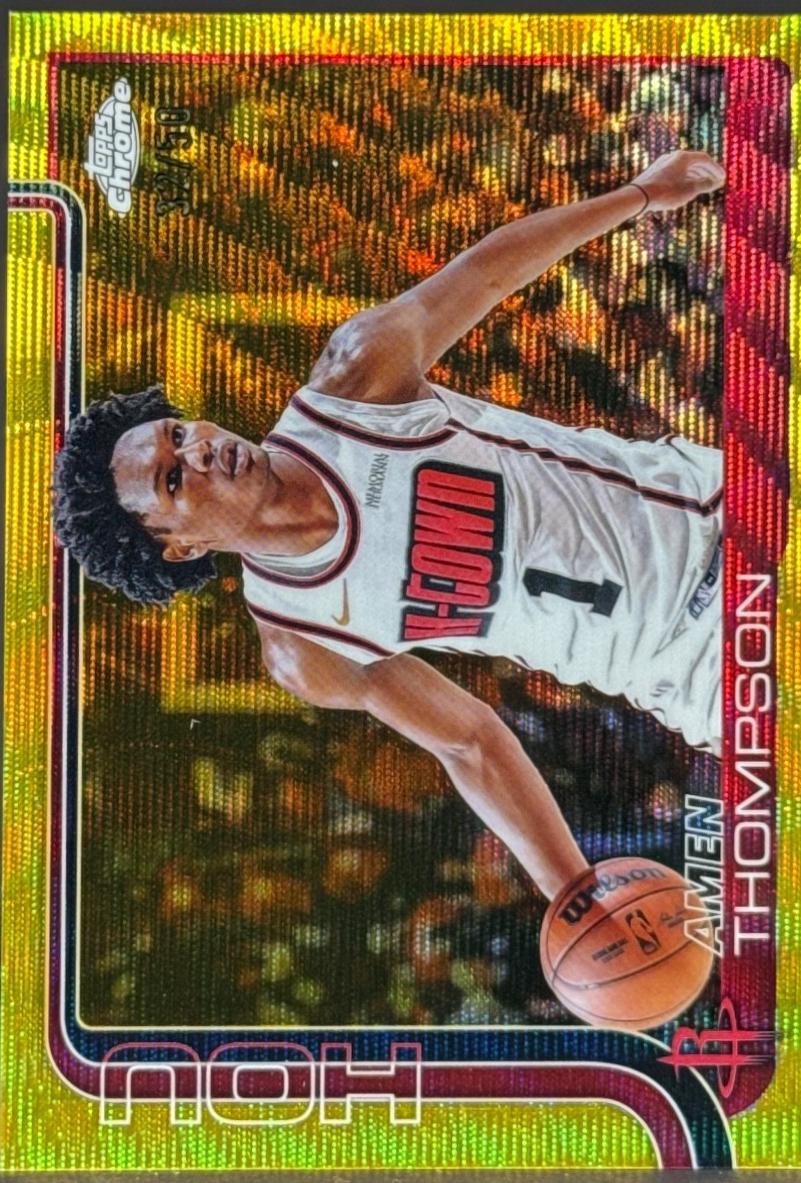 Amen Thompson [Gold Wave Refractor] #17