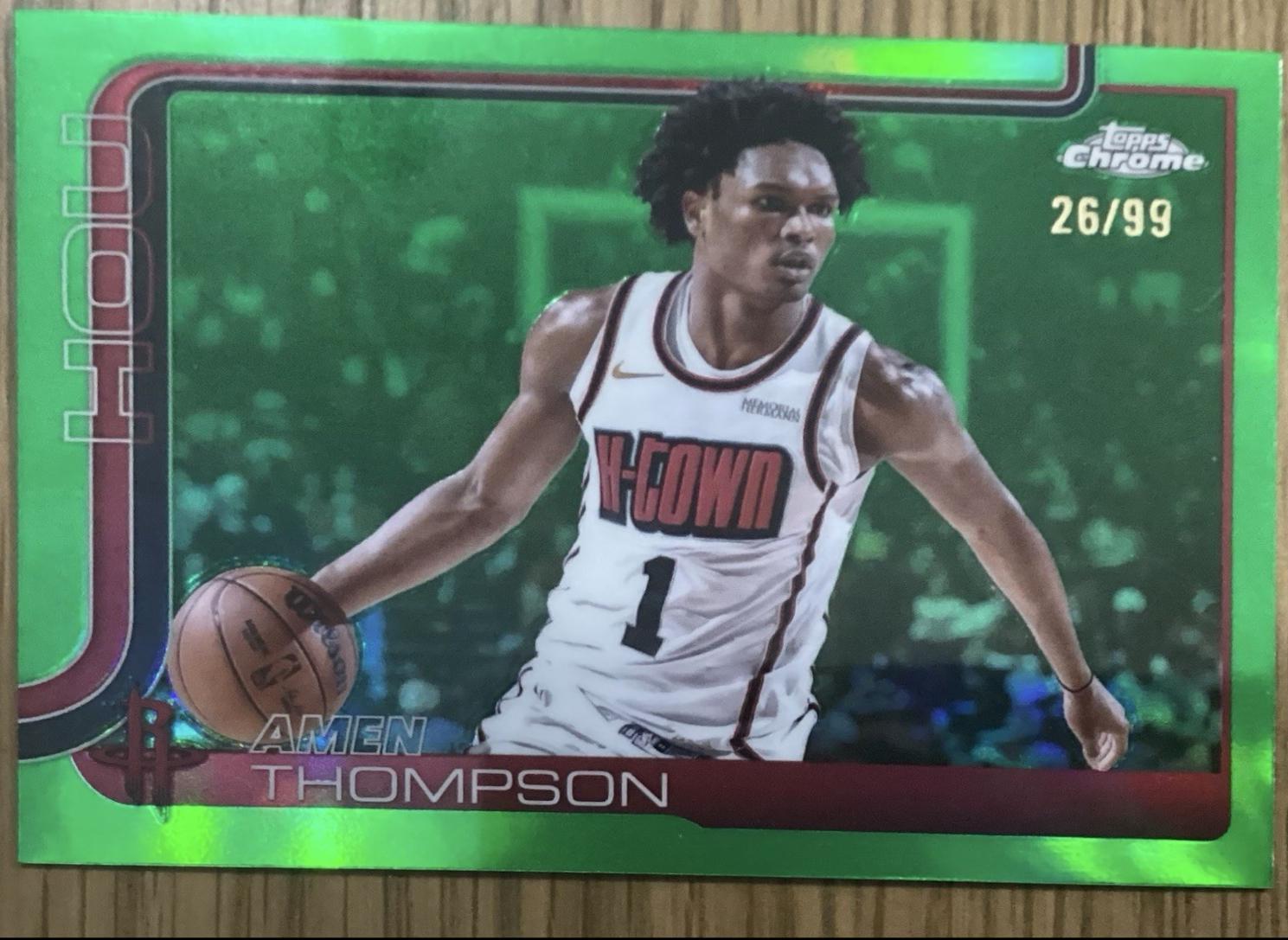 Amen Thompson [Green Refractor] #17