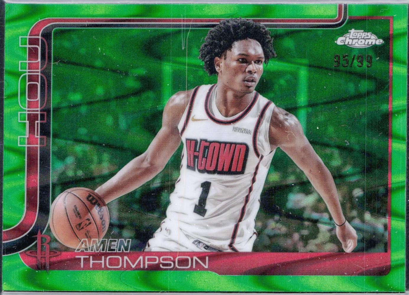 Amen Thompson [Green Wave Refractor] #17
