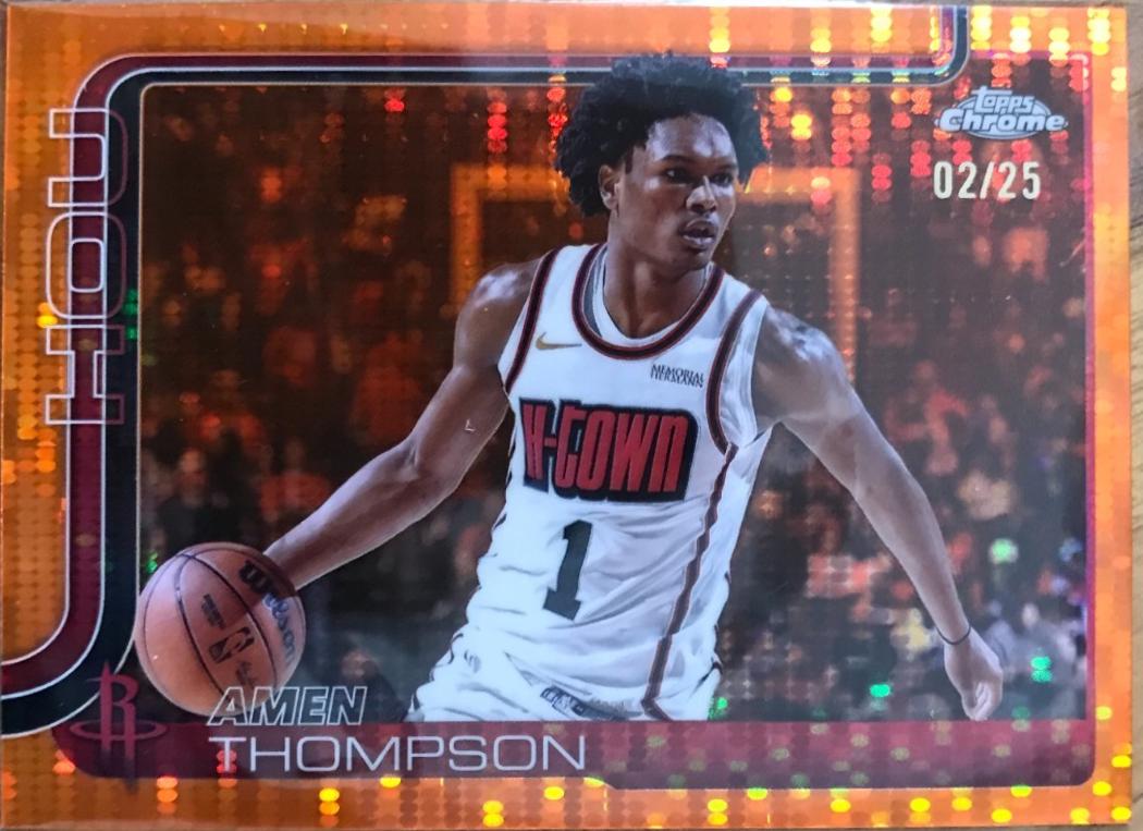 Amen Thompson [Pulsar Orange Refractor] #17