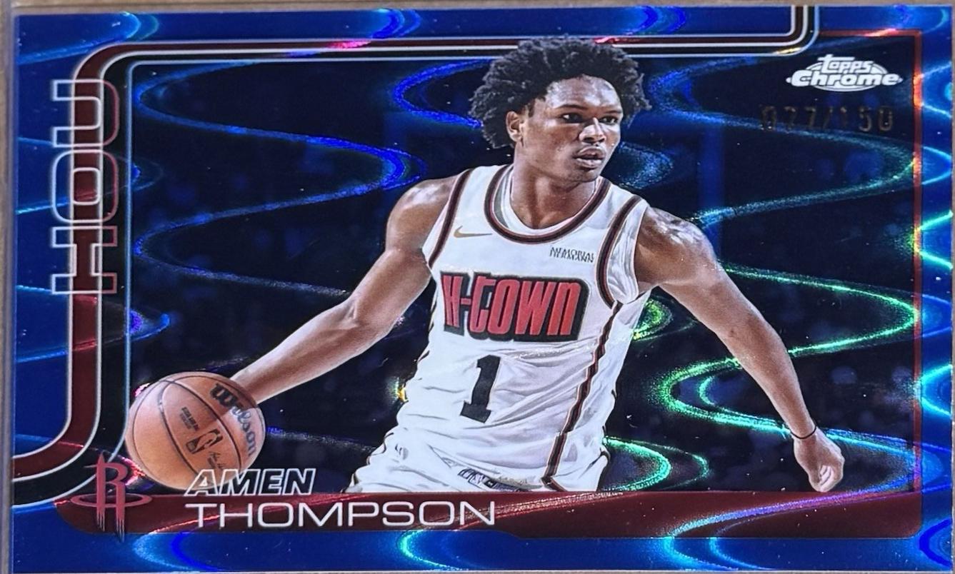 Amen Thompson [RayWave Blue Refractor] #17