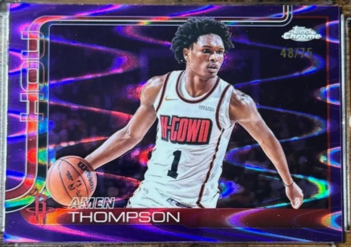 Amen Thompson [RayWave Purple Refractor] #17