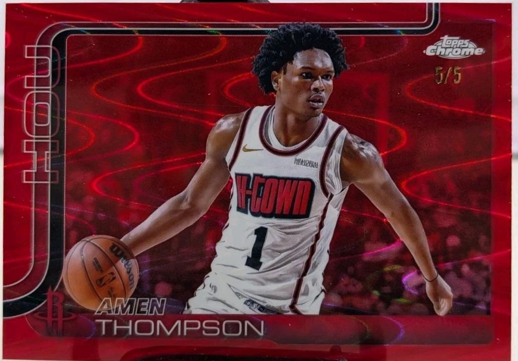 Amen Thompson [Red Wave Refractor] #17