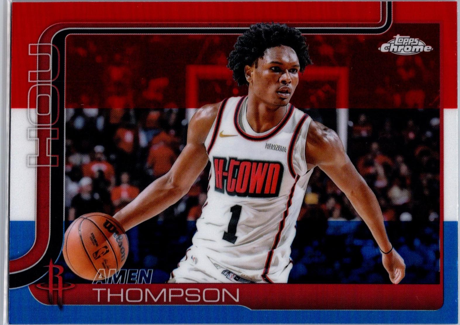 Amen Thompson [Red White Blue Refractor] #17