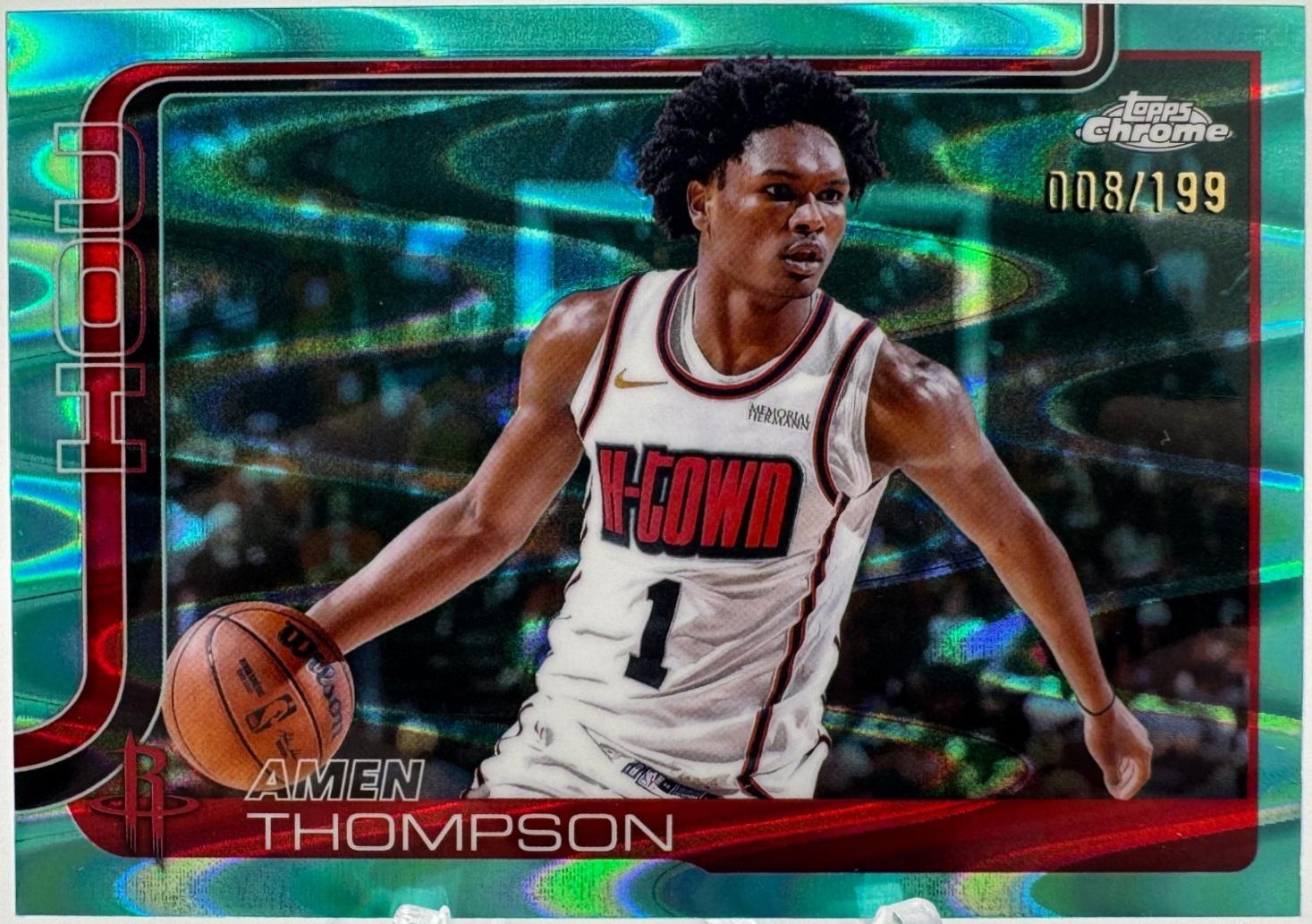 Amen Thompson [Teal Refractor] #17