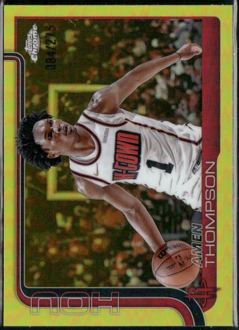 Amen Thompson [Yellow Refractor] #17