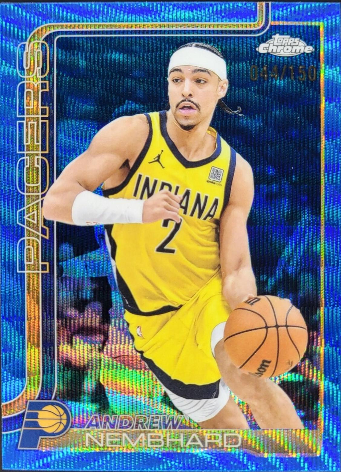 Andrew Nembhard [Blue Wave Refractor] #97
