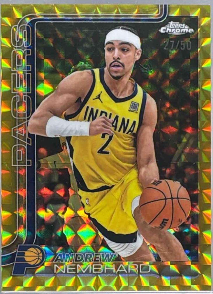 Andrew Nembhard [Gold Geometric Refractor] #97
