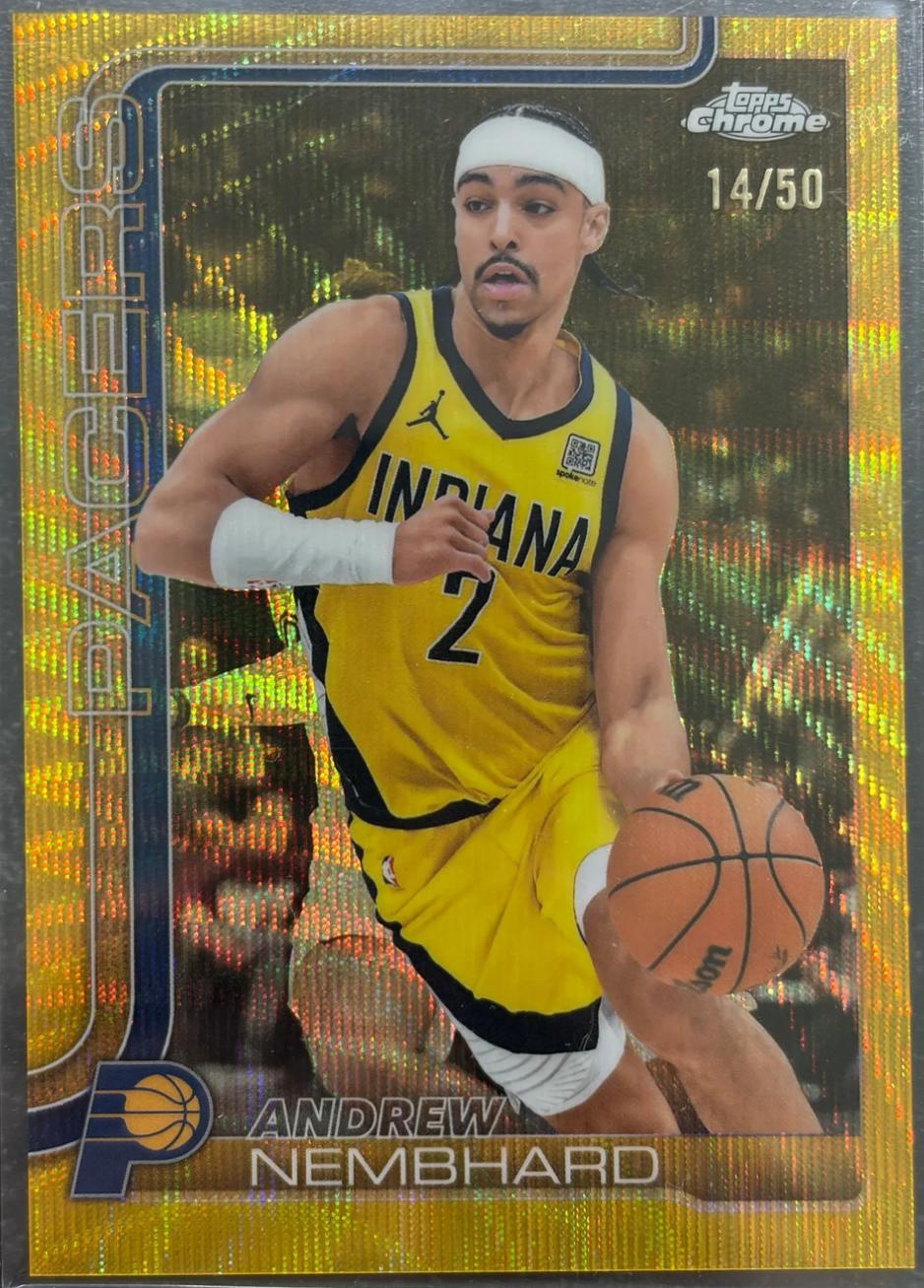 Andrew Nembhard [Gold Wave Refractor] #97