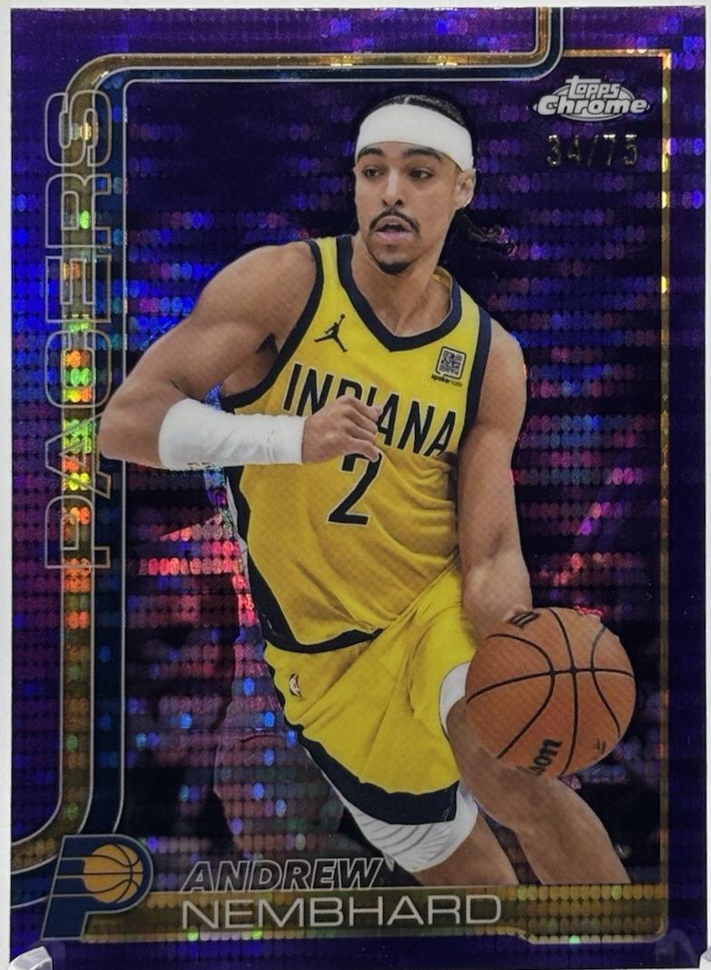 Andrew Nembhard [Pulsar Purple Refractor] #97
