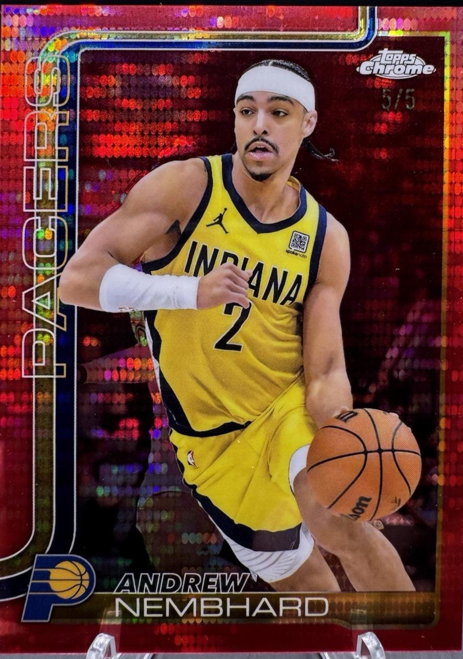 Andrew Nembhard [Pulsar Red Refractor] #97