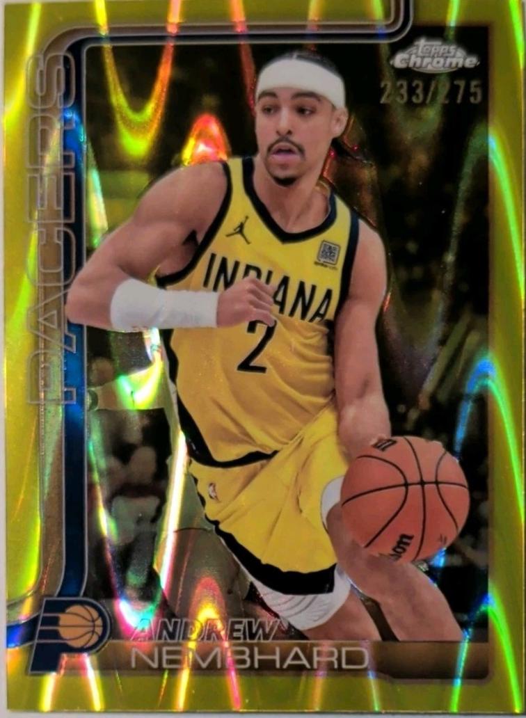 Andrew Nembhard [RayWave Yellow Refractor] #97