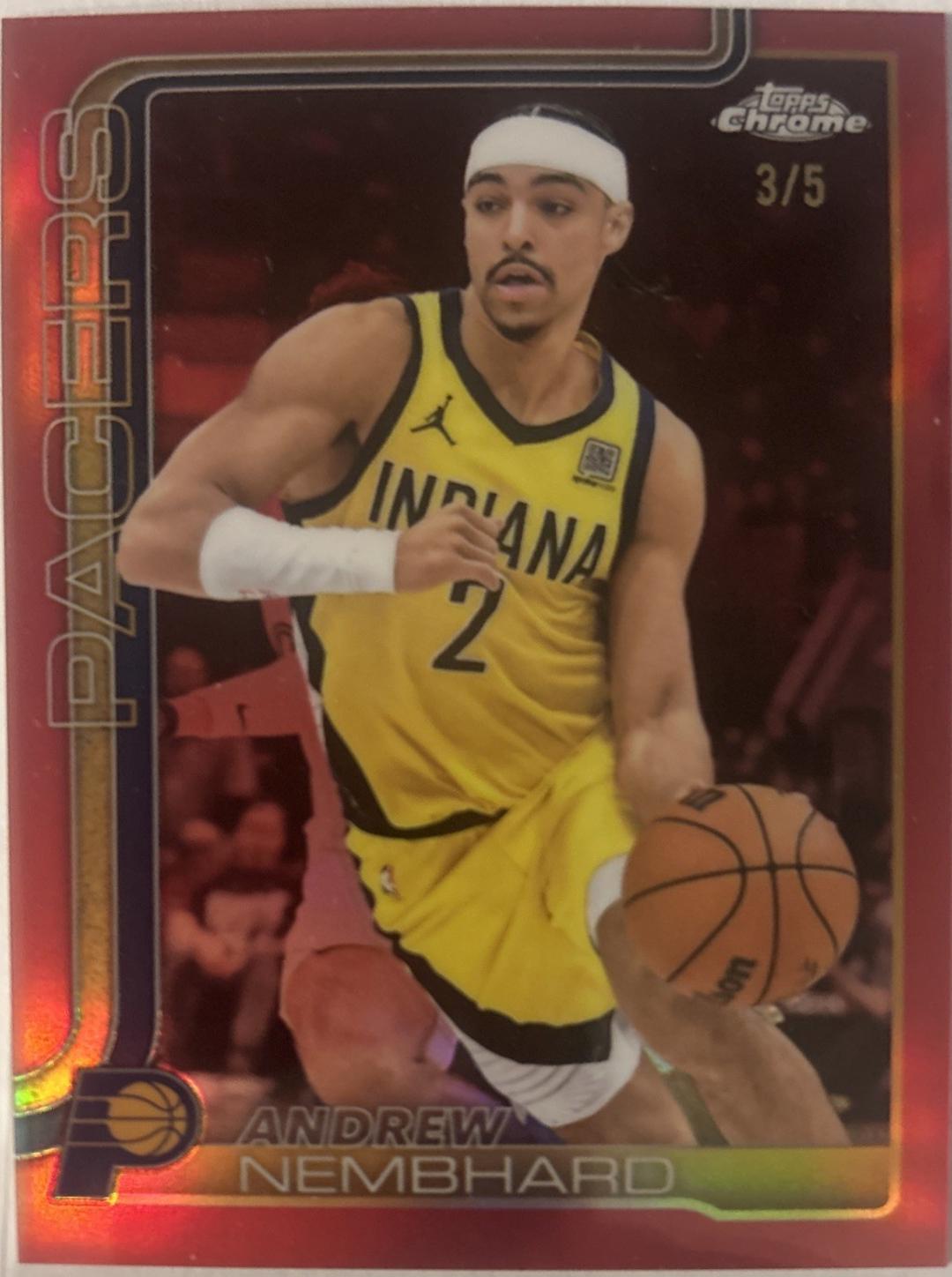 Andrew Nembhard [Red Refractor] #97
