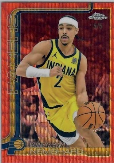 Andrew Nembhard [Red Wave Refractor] #97