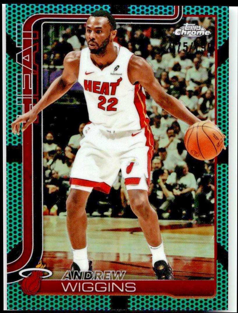 Andrew Wiggins [Aqua Refractor] #180