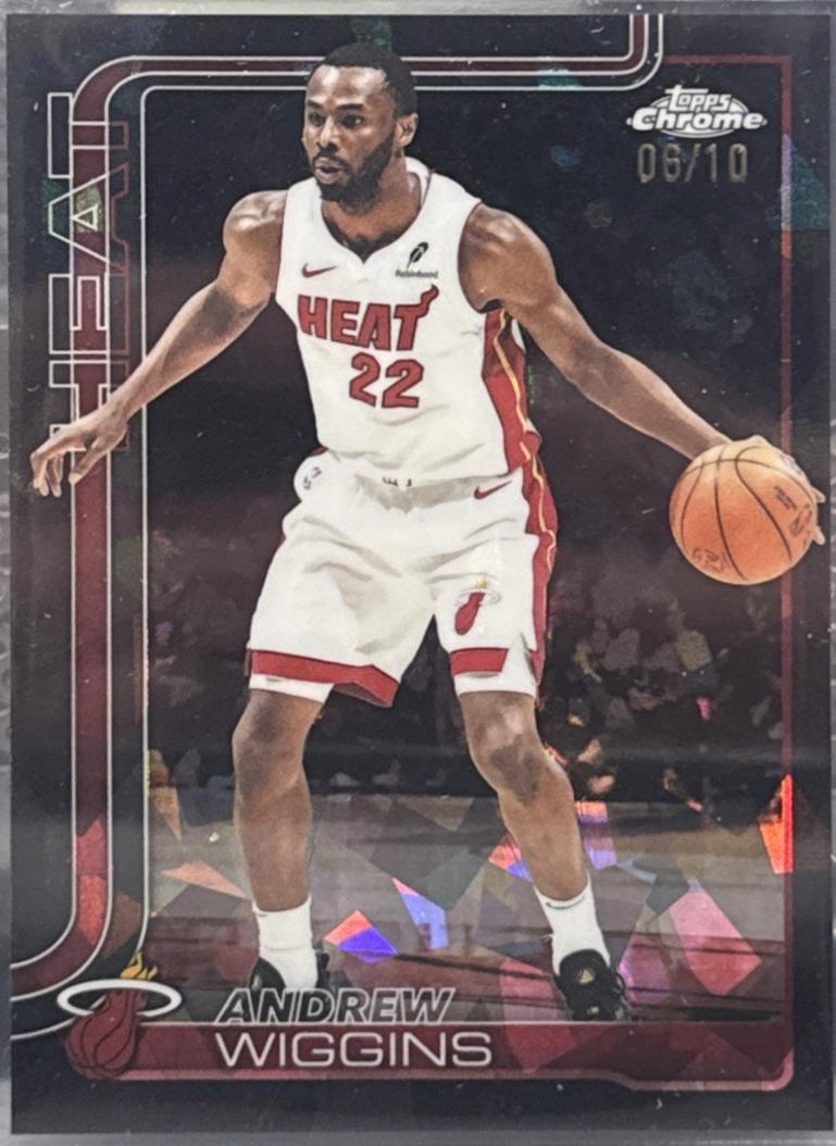 Andrew Wiggins [Black Basketball Refractor] #180