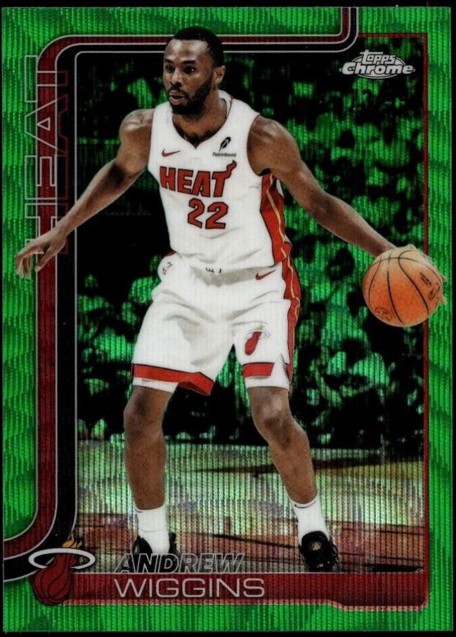 Andrew Wiggins [Green Wave Refractor] #180