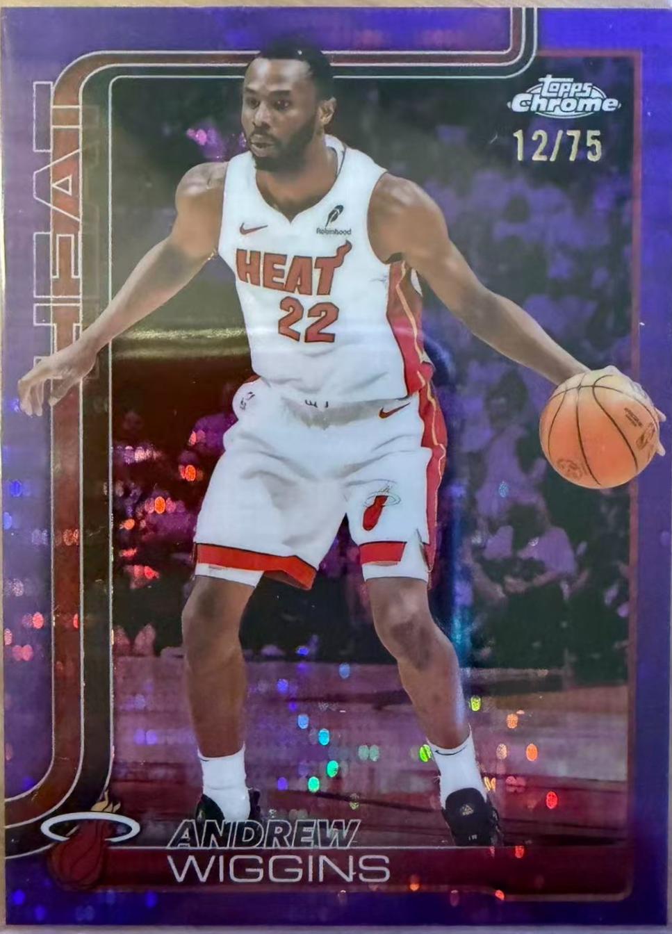 Andrew Wiggins [Pulsar Purple Refractor] #180