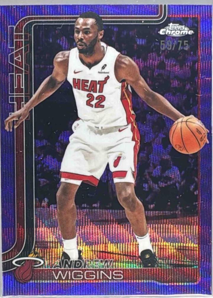 Andrew Wiggins [Purple Wave Refractor] #180