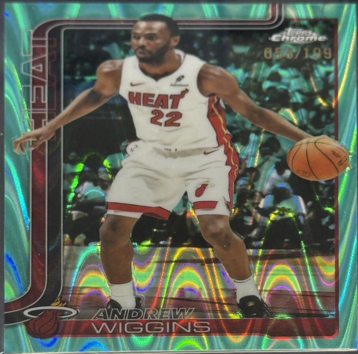Andrew Wiggins [RayWave Aqua Refractor] #180