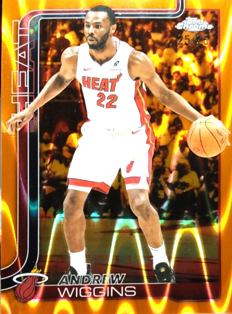 Andrew Wiggins [RayWave Orange Refractor] #180