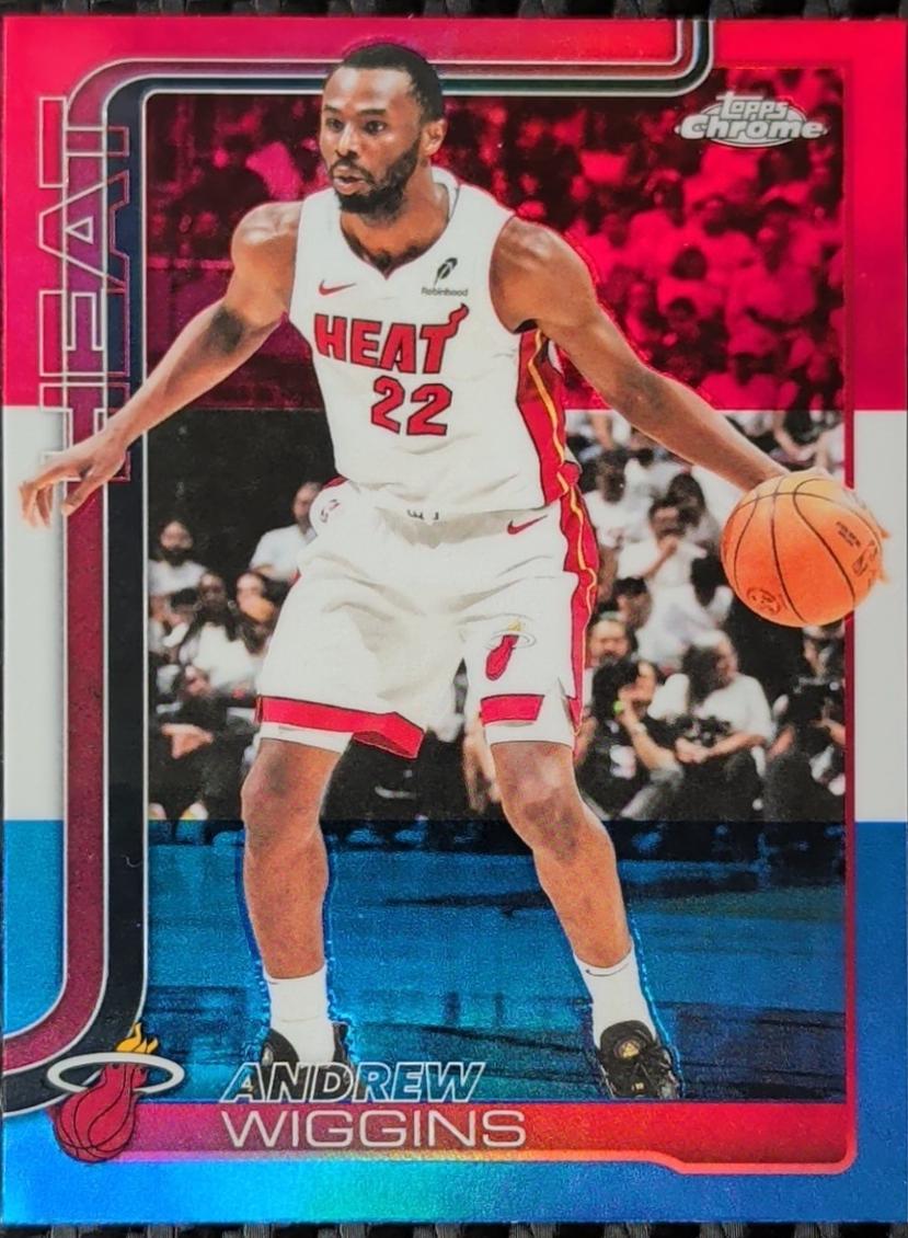 Andrew Wiggins [Red White Blue Refractor] #180