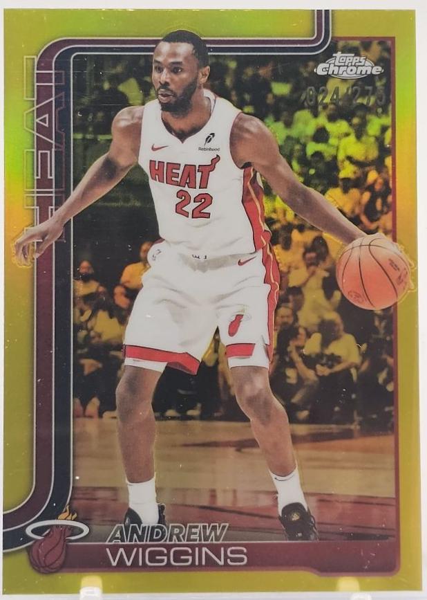 Andrew Wiggins [Yellow Refractor] #180