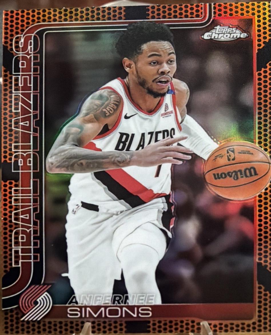 Anfernee Simons [Refractor] #122