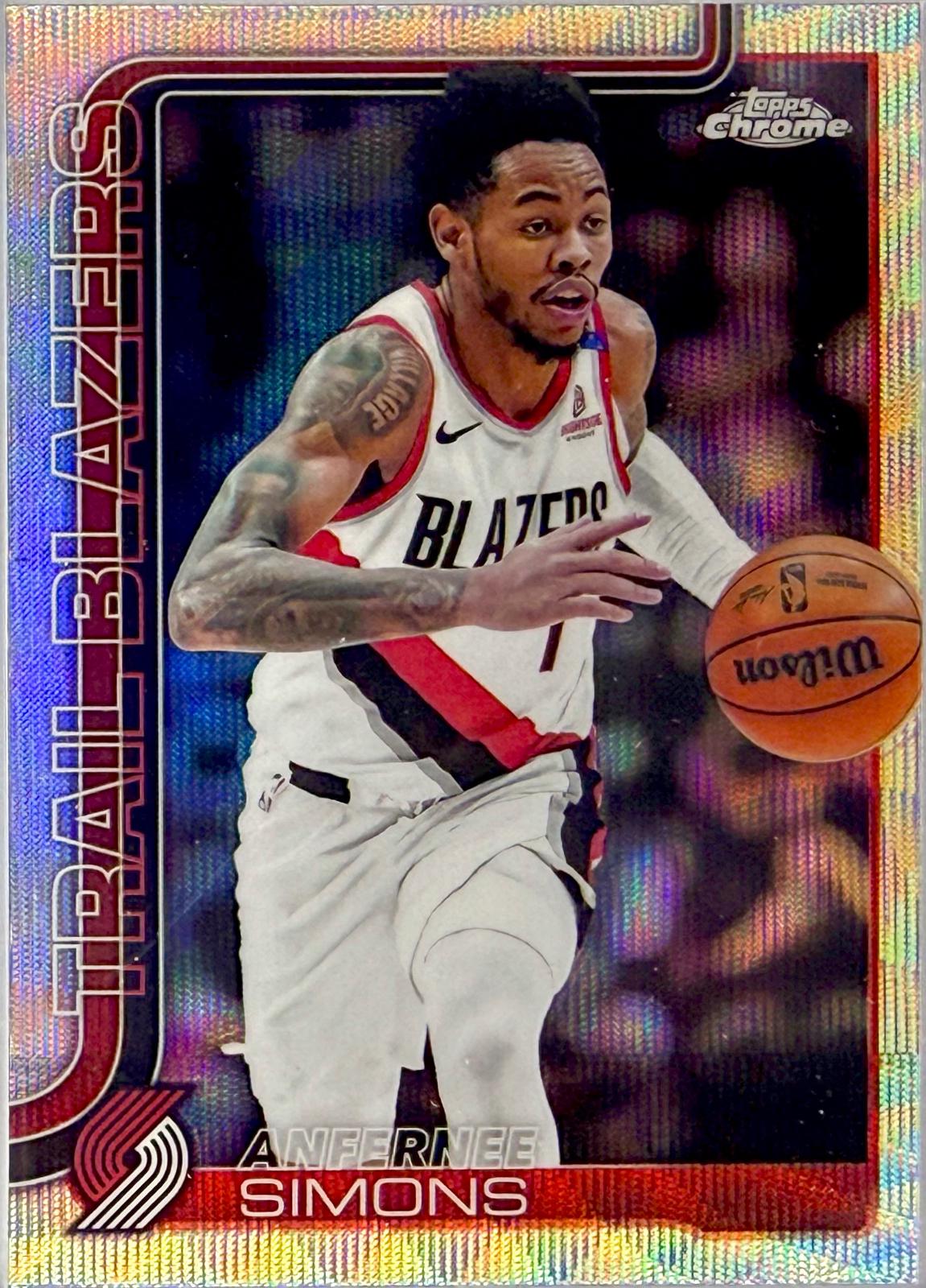 Anfernee Simons [Wave Refractor] #122