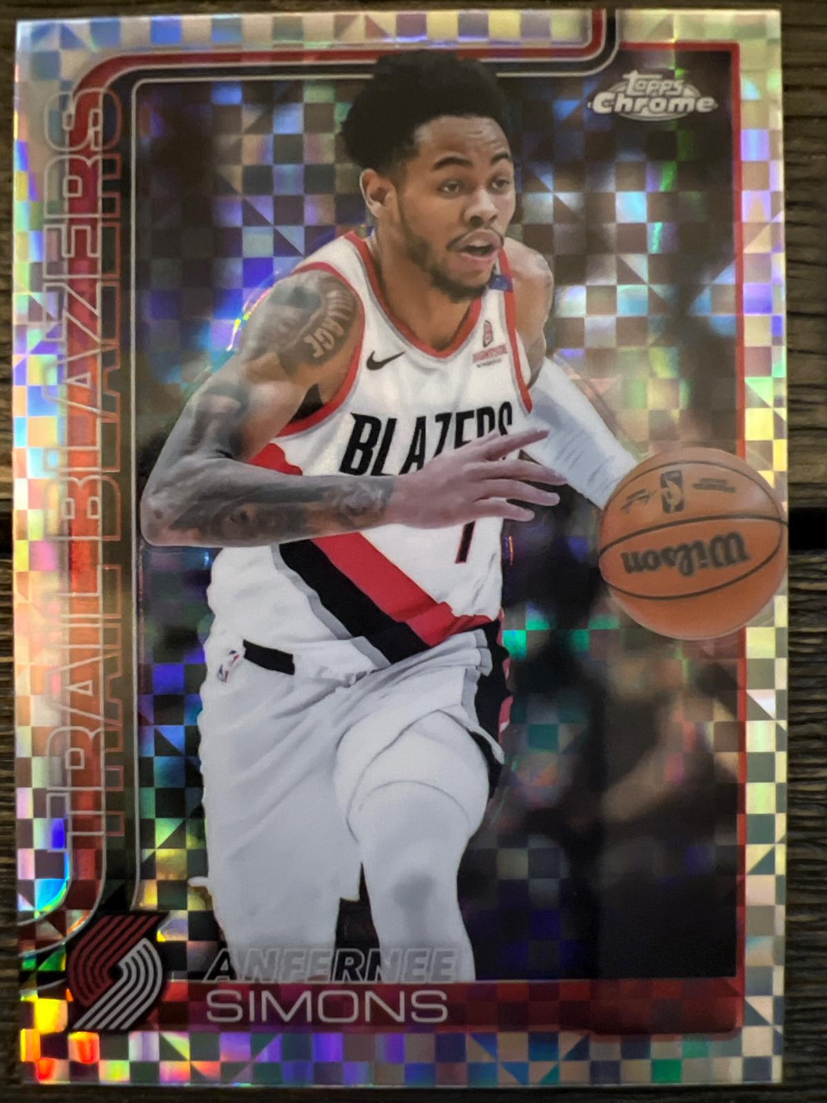 Anfernee Simons [X-Fractor] #122
