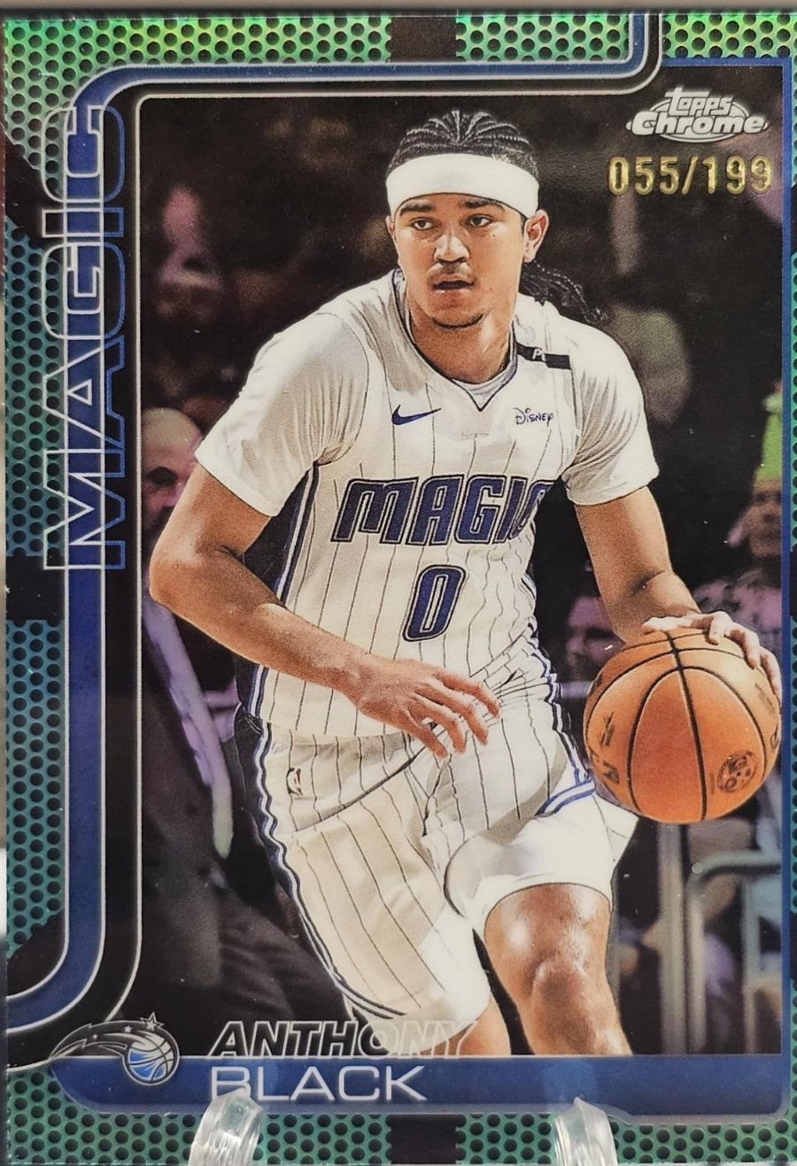Anthony Black [Aqua Basketball Refractor] #103