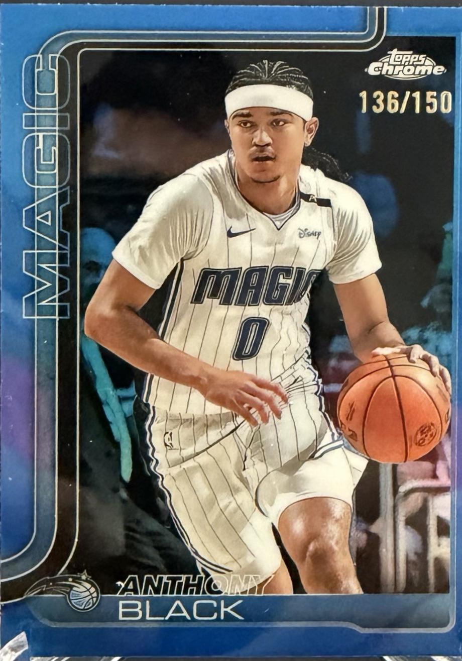 Anthony Black [Blue Basketball Refractor] #103