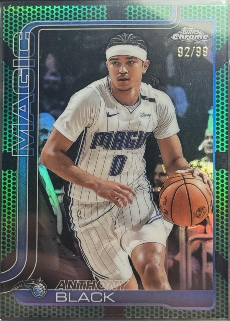 Anthony Black [Green Basketball Refractor] #103