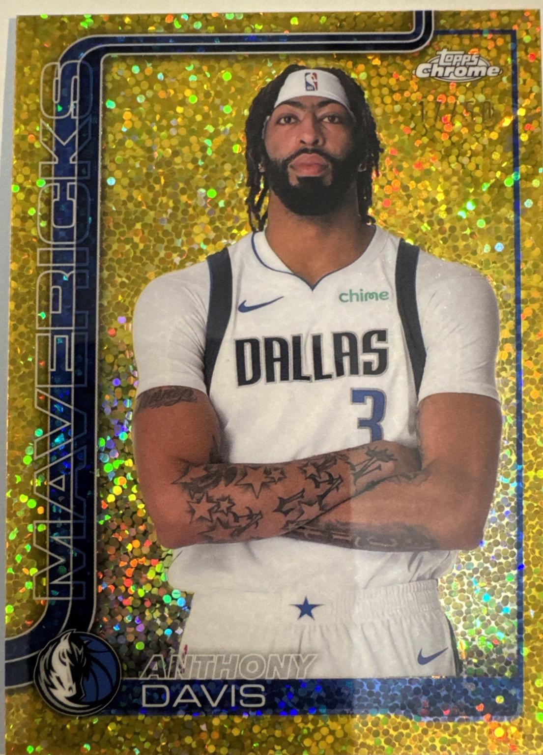 Anthony Davis [Gold Image Variation] #96