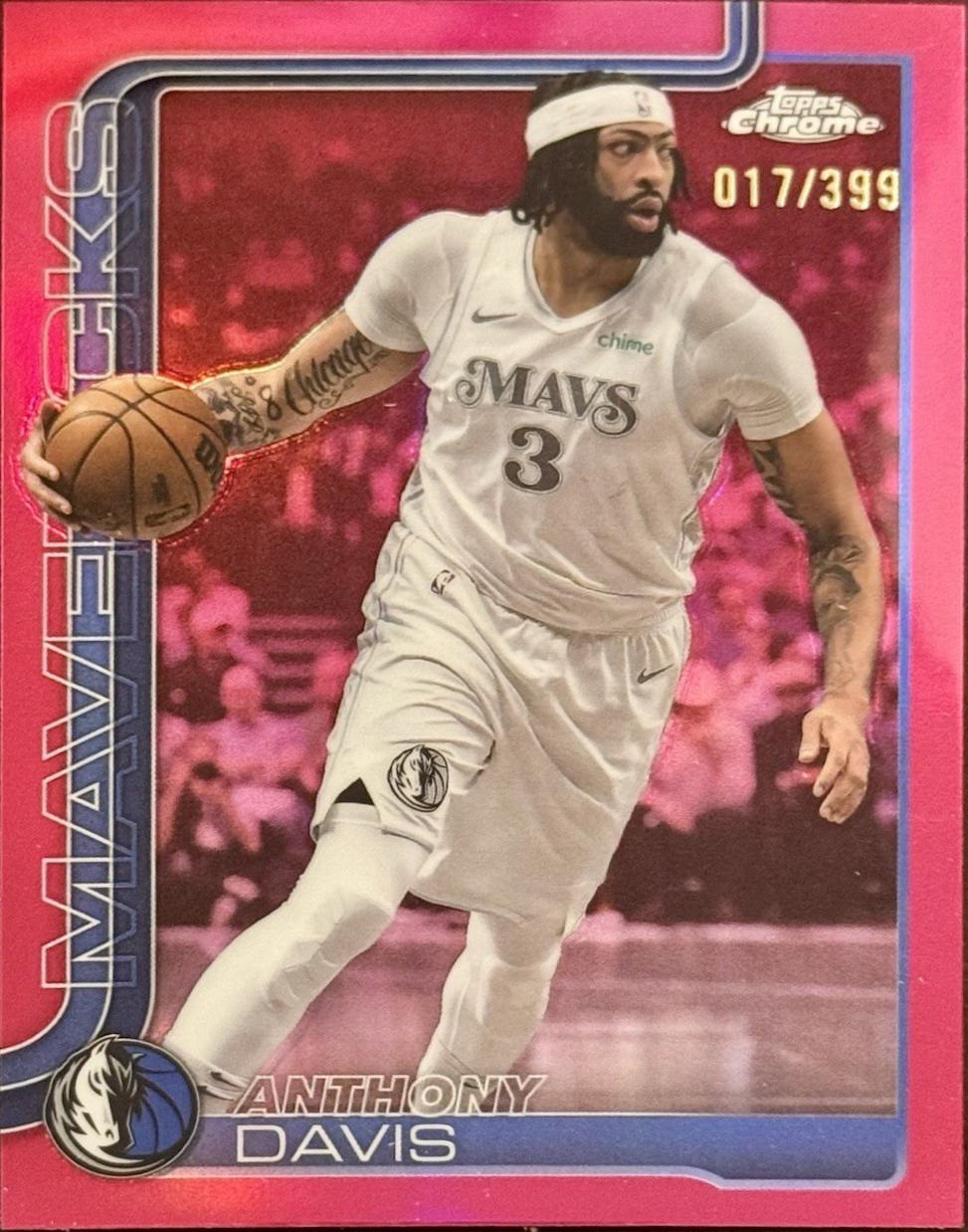 Anthony Davis [Magenta Refractor] #96