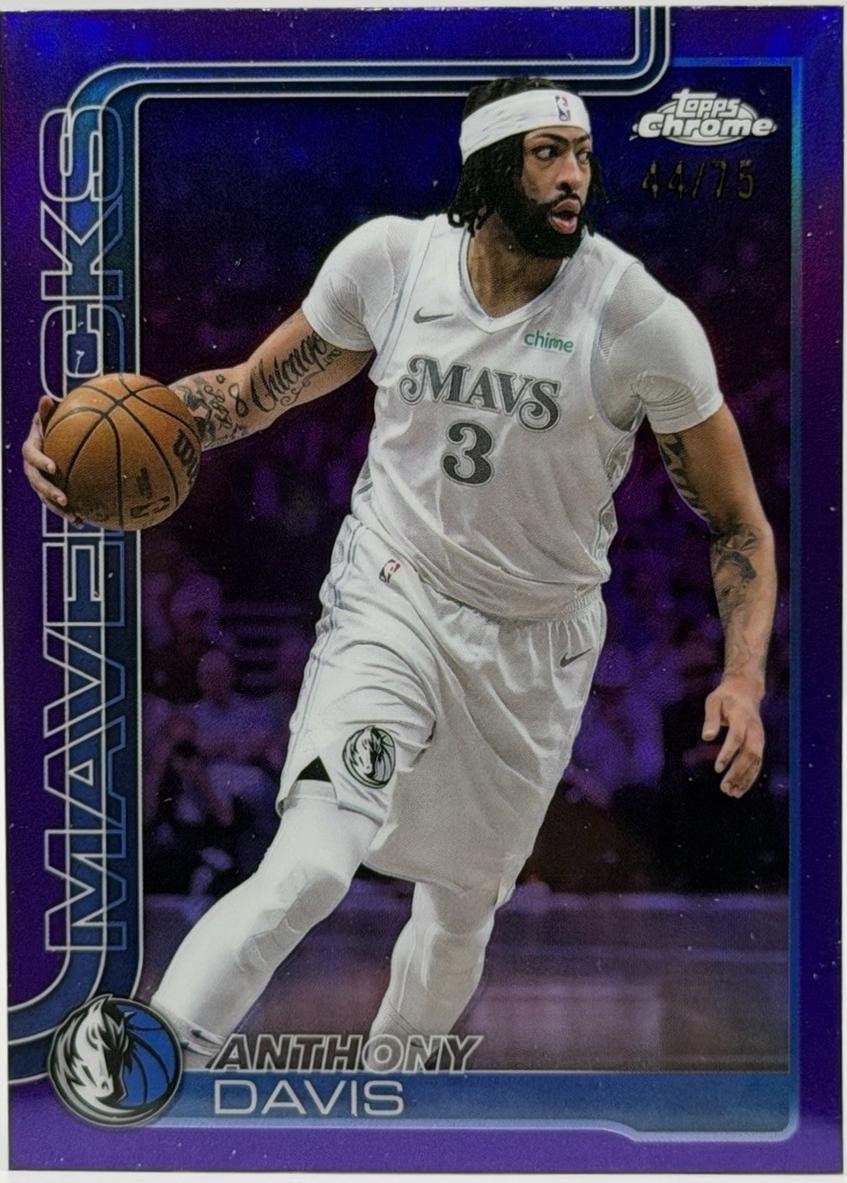 Anthony Davis [Purple Refractor] #96