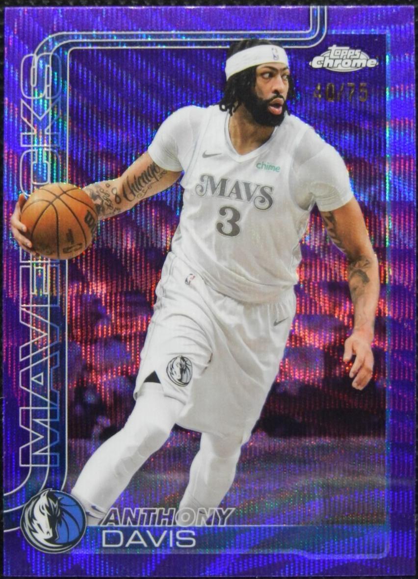 Anthony Davis [Purple Wave Refractor] #96