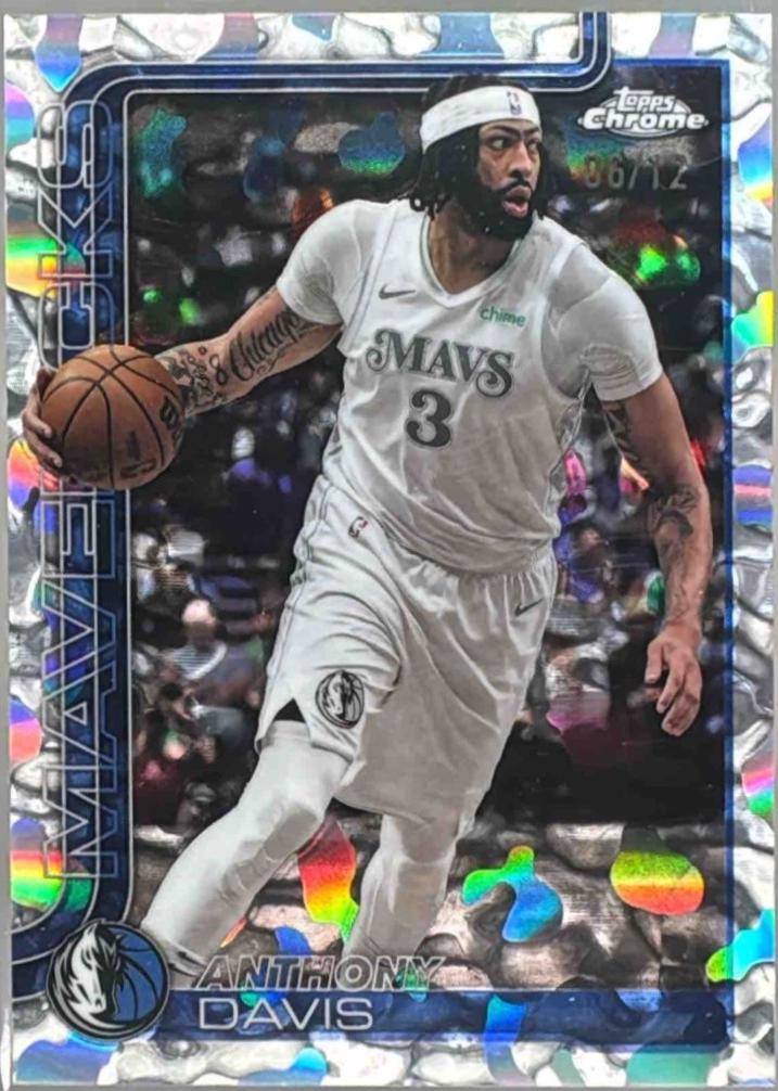 Anthony Davis [Silver Refractor] #96