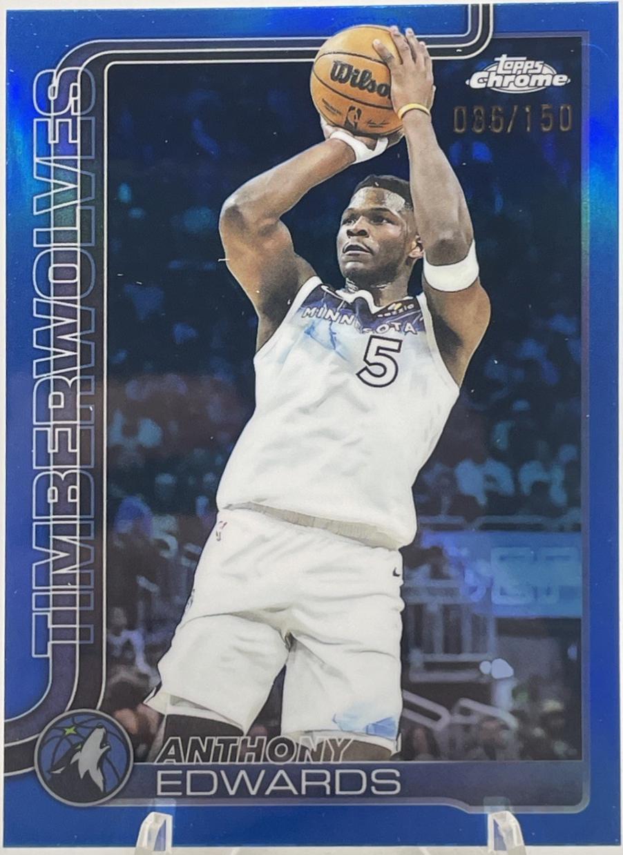 Anthony Edwards [Blue Refractor] #151