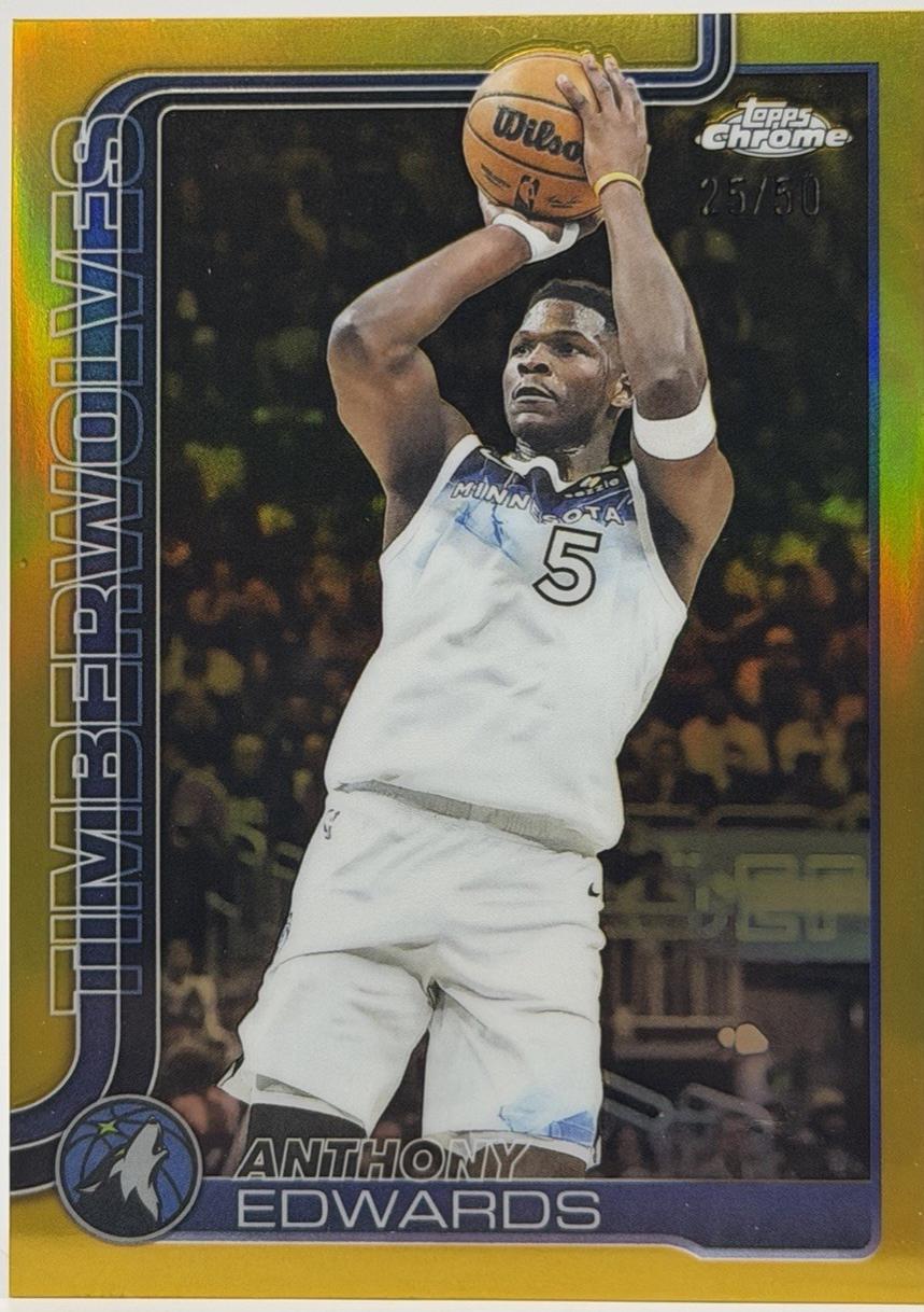 Anthony Edwards [Gold Refractor] #151