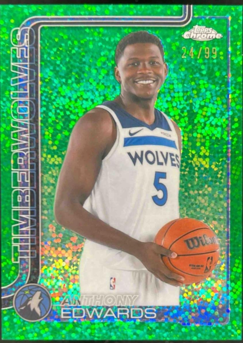 Anthony Edwards [Green Image Variation] #151